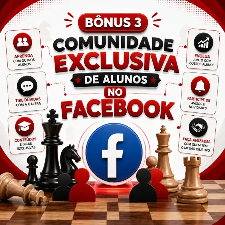 Comunidade Exclusiva de Alunos no Facebook